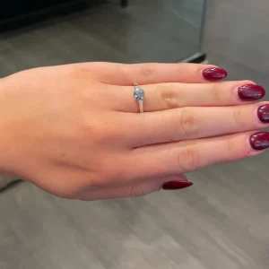 Aquamarin ring