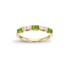 Chromdiopsid ring 0,13 ct.