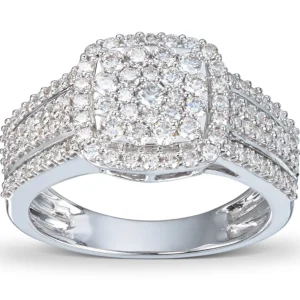 0,82 ct. diamantring