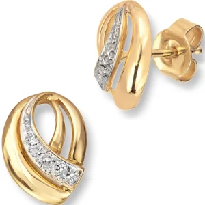 Diamant øredobber 0,01 ct.