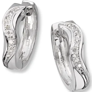 Diamant øreringer 0,10 ct