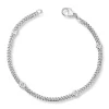 Diamantarmbånd 0,10 ct. panser