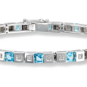 Diamantarmbånd topas
