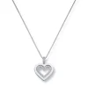 Diamanthjerte 0,14 ct.
