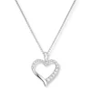 Diamanthjerte 0,25 ct.