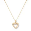 Diamanthjerte 0,06ct