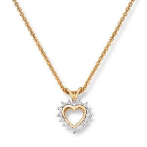 Diamanthjerte 0,20ct