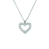 Diamanthjerte 0,52ct tw-si