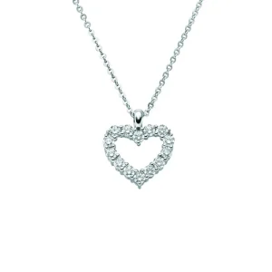 Diamanthjerte 0,52ct tw-si