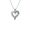 Diamanthjerte 0,48ct w-p