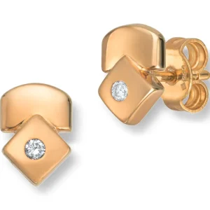 Diamantøredobber 0,04 ct.