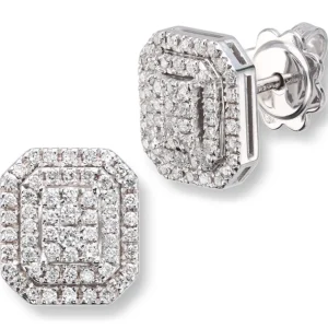 Diamantøredobber 0,47 ct.