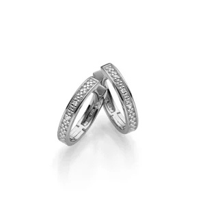 Diamantøreringer 0,02 ct.