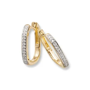 Diamantøreringer 0,10 ct.