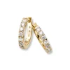 Diamantøreringer 0,75 ct.