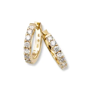 Diamantøreringer 0,75 ct.