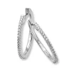 Diamantøreringer 0,35 ct.