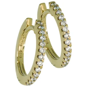 Diamantøreringer 0,22 ct.