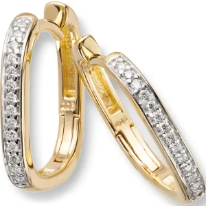 Diamantøreringer 0,10 ct.