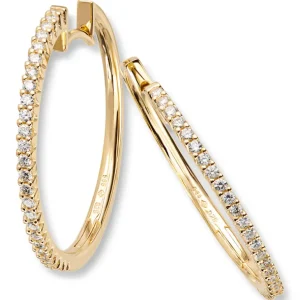 Diamantøreringer 0,50 ct.