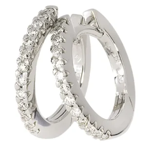 Diamantøreringer 0,25 ct.