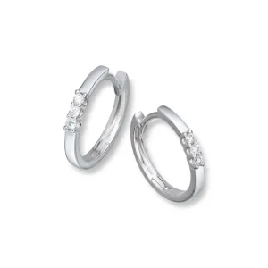 Diamantøreringer 0,12ct