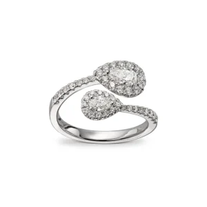 Diamantring 0,90 ct.