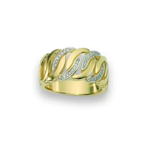 Diamantring 0,14 ct.