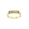 Diamantring 0,03 ct.
