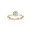 Diamantring 0,37 ct