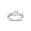 Diamantring 0,43 ct.
