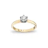 Diamantring 0,40 ct.