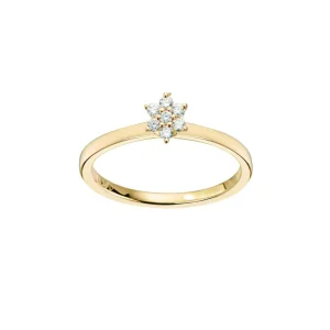 Diamantring 0,14 ct.