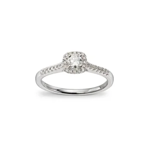 Diamantring 0,38 ct.