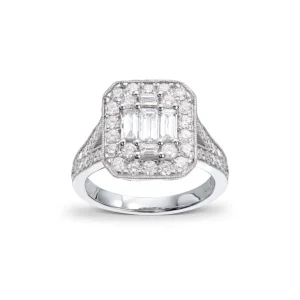 Diamantring 1,53 ct.