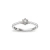Diamantring 0,08 ct.