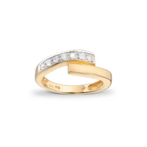 Diamantring 0,15 ct.