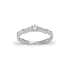Diamantring 0,16 ct.