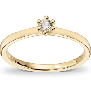 Diamantring 0,13 ct.