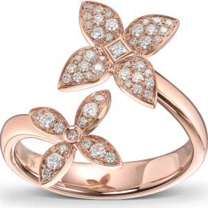 Diamantring 0,34 ct