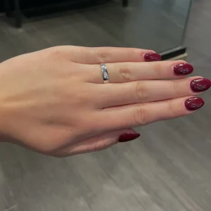 Diamantring 0,04 ct