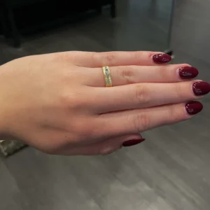 Diamantring 0,03 ct.