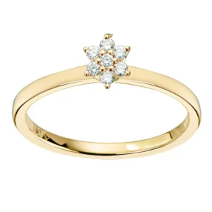 Diamantring 0,14 ct.