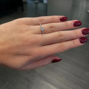 Diamantring 0,65 ct.