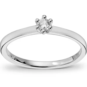 Diamantring 0,07 ct.
