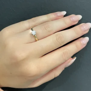 Diamantring 0,30 ct