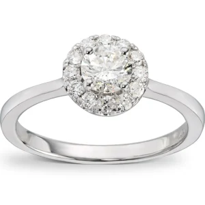 Diamantring 0,72 ct.