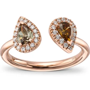 Diamantring 0,86 ct.
