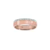 Diamantring 0,15 ct. Roségull