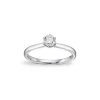 Diamantring 0,40 ct. Tw-Si